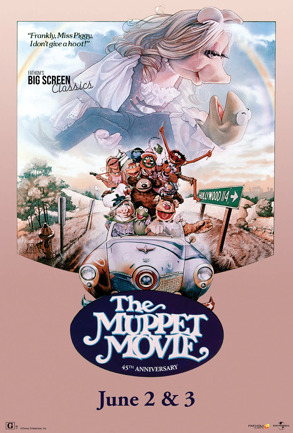 The Muppet Movie 45th Anniversary