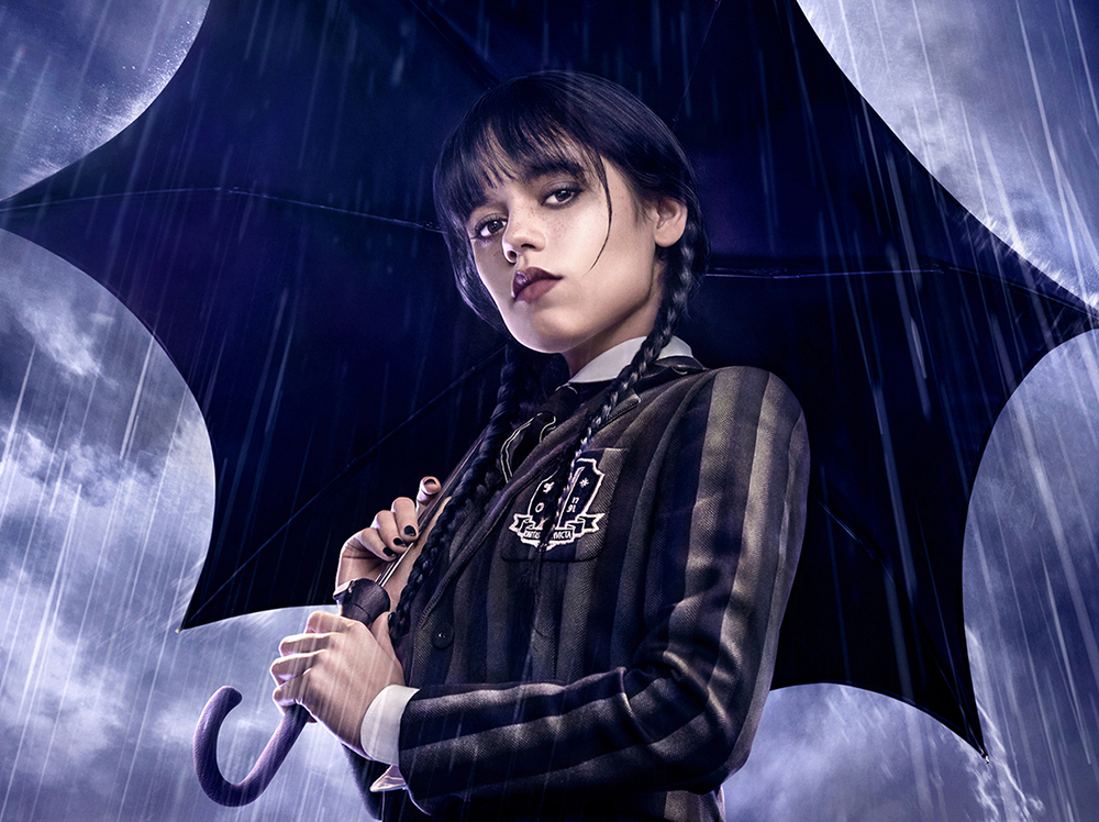 Wednesday Season One on Blu-ray