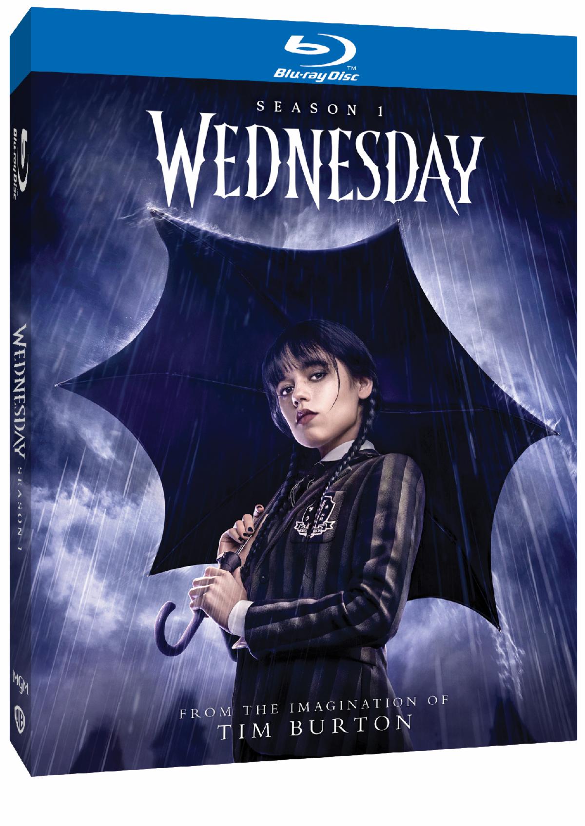 Wednesday Season One on Blu-ray
