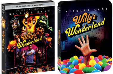 Willy Wonderland 4KUHD and Steel box art