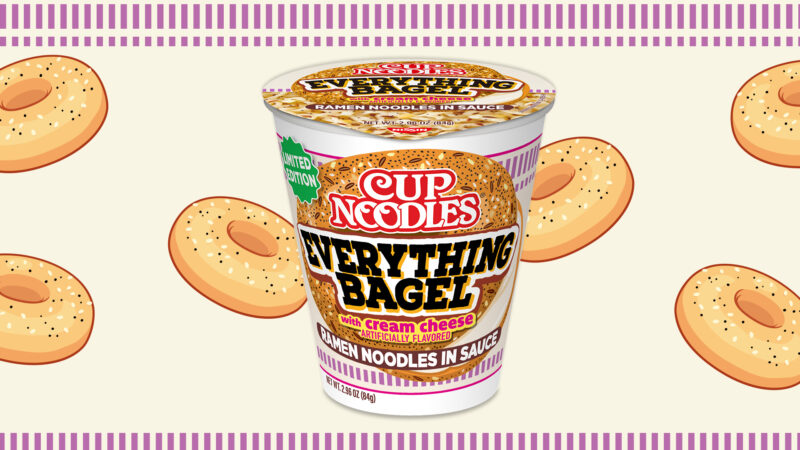 CUP NOODLES? EVERYTHING BAGEL WITH CREAM CHEESE TAKES A BITE OUT OF BAGEL CULTURE