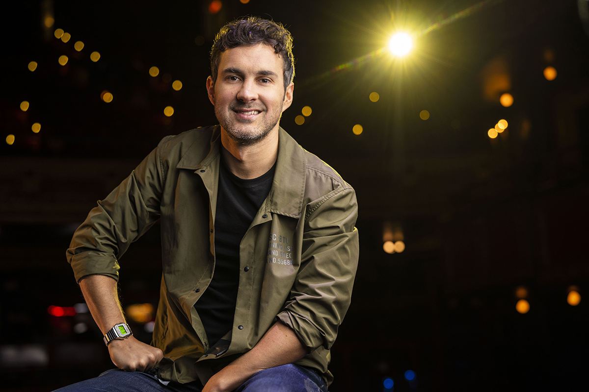 Comedian Mark Normand