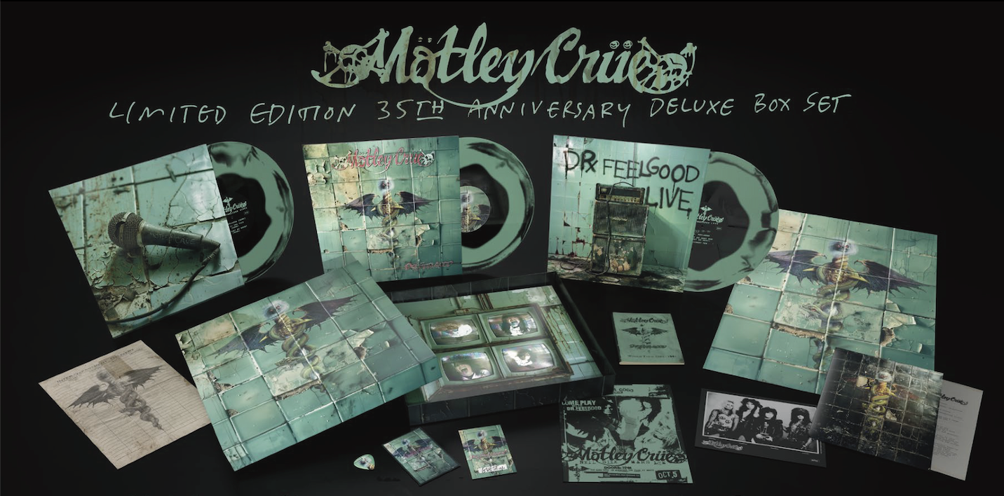 MOTLEY CRUE Celebrate 35th Anniversary of 'Dr. Feelgood