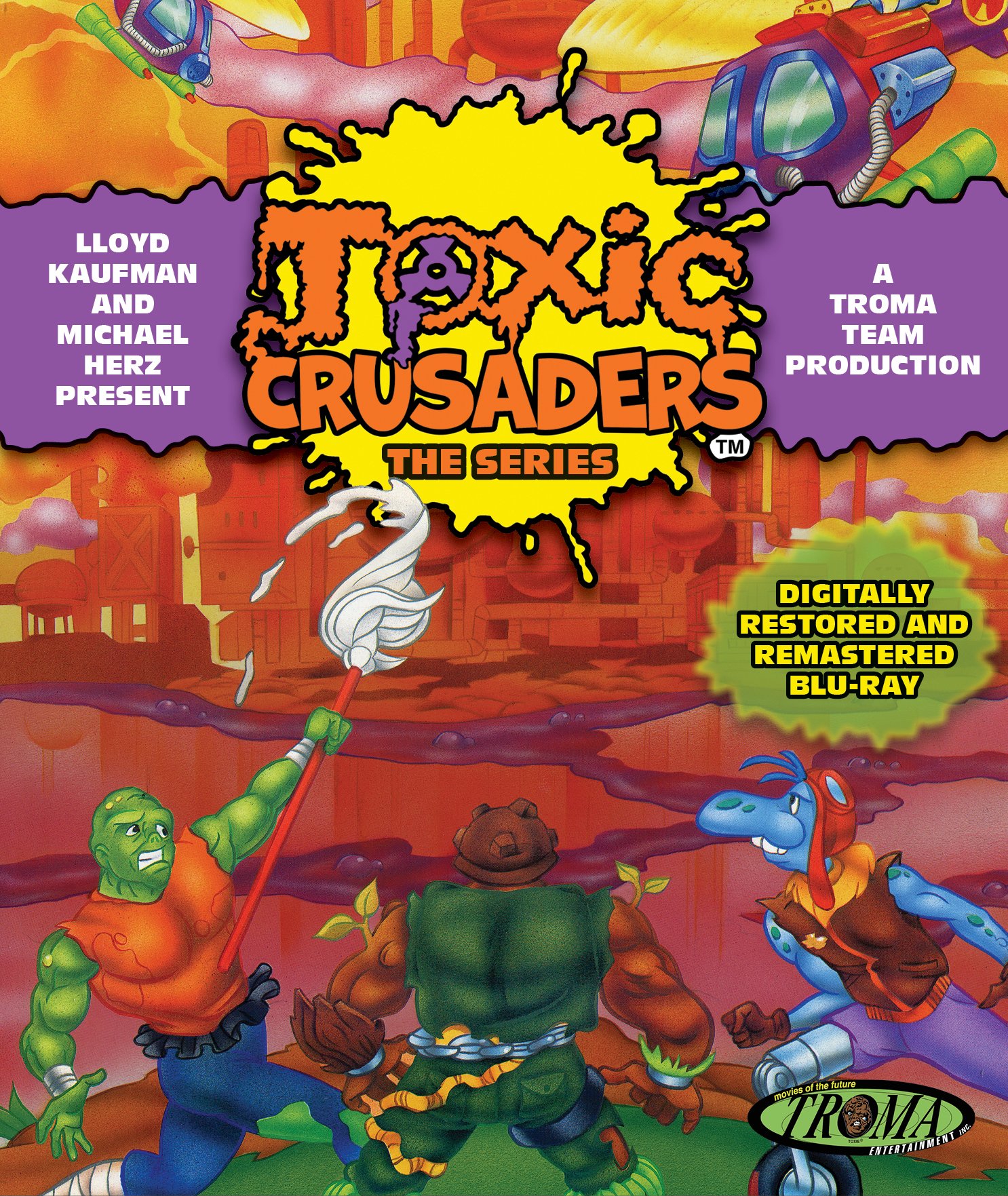 Troma Films To Unleash 'Toxic Crusaders: The Series' on Blu-ray