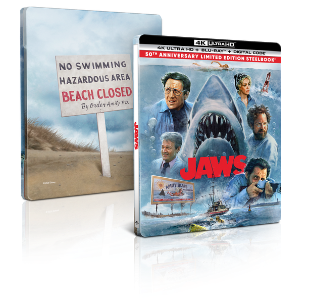 JAWS 50TH ANNIVERSARY EDITION - Limited Edition Steelbook