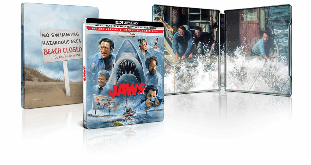 JAWS 50TH ANNIVERSARY EDITION - Limited Edition Steelbook