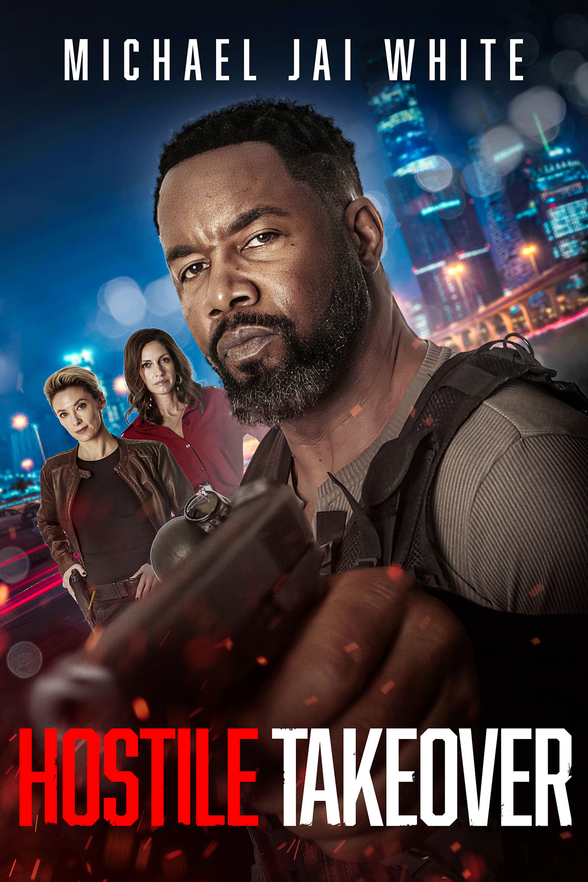 MICHAEL JAI WHITE Seeks Inner Peace and Payback in Trailer For 'Hostile  Takeover' - Icon Vs. Icon, image size:1200x1800