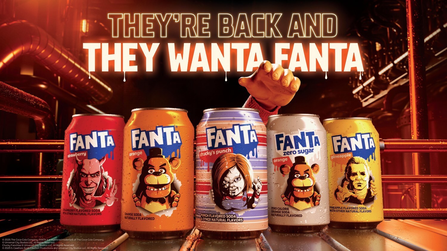 アート・デザイン・音楽 Grande Fanta (v. 2) Blumhouse & Universal Join Fanta® for Ultimate Halloween Collab