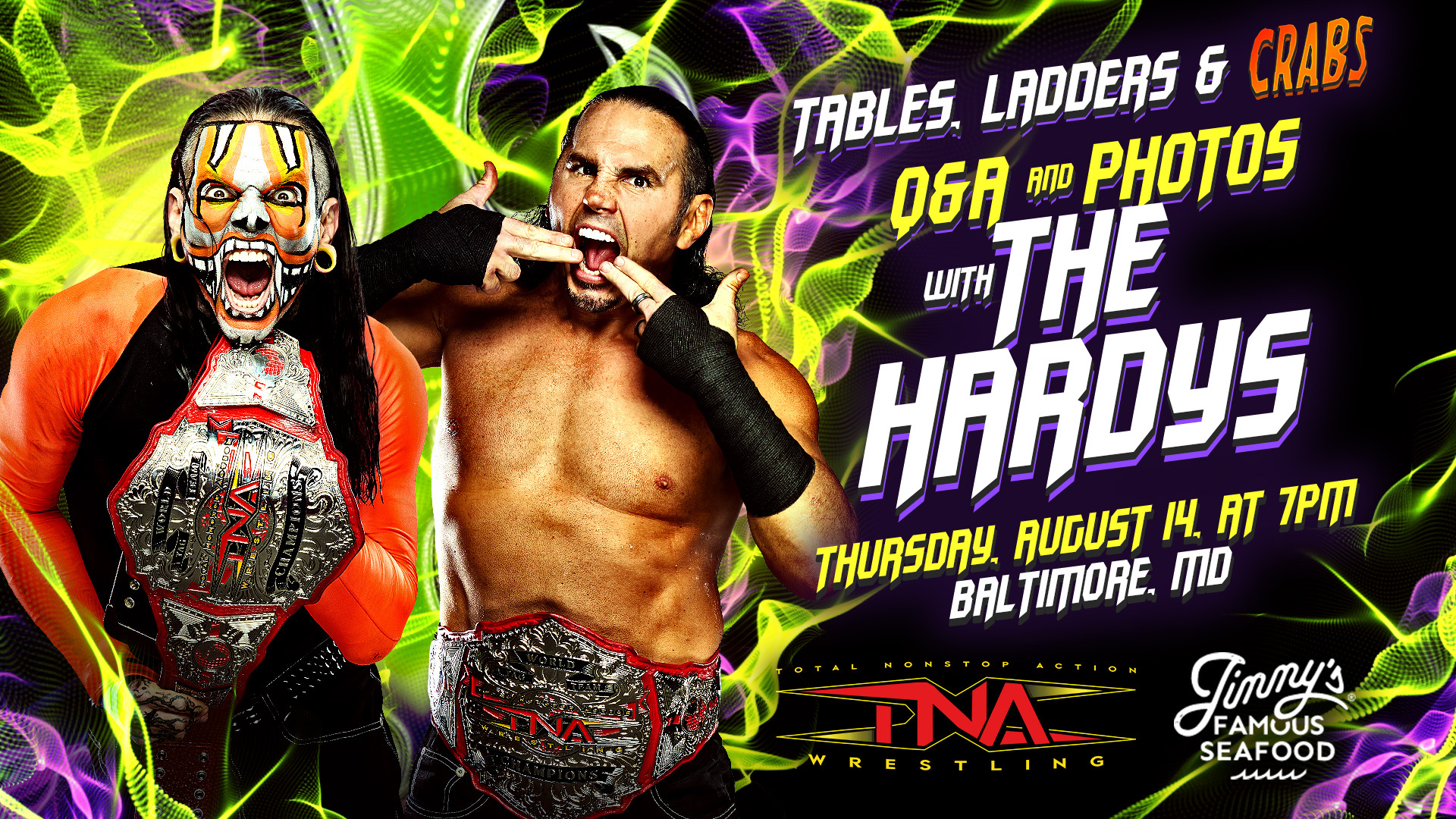 Tables, Ladders & Crabs: An Evening With Jeff & Matt Hardy at