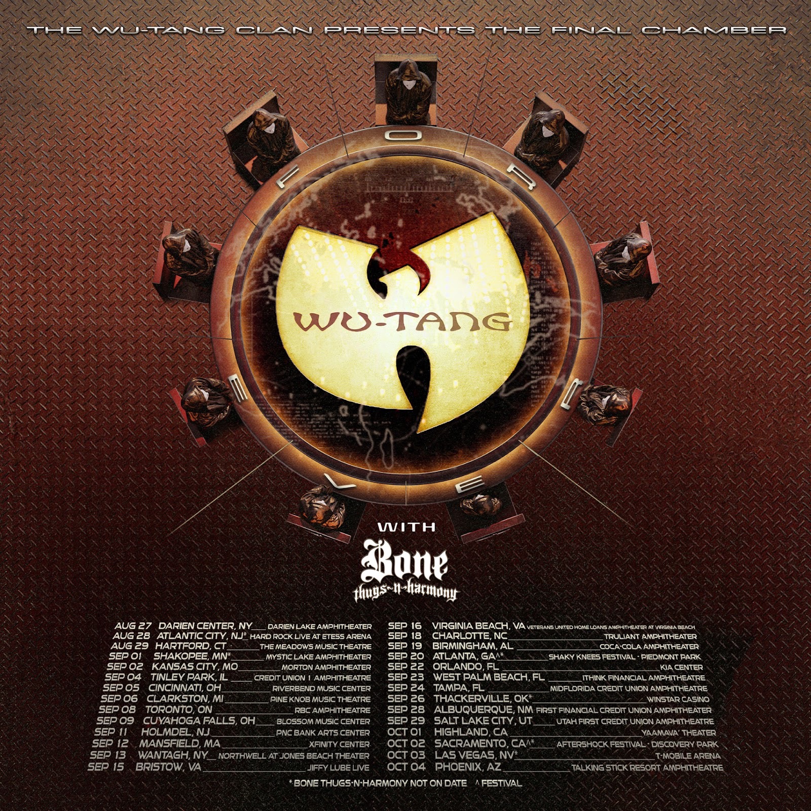 WU-TANG CLAN Announce “Wu-Tang Forever: The Final Chamber Tour
