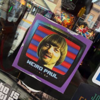 Spotted @weirdpaulp in the wild! #legend #weirdpaul #nostalgia #popculture #throwbackking
